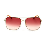 Women's CE140S 808 Sunglasses // Gold + Light Wine