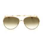 Women's CE141S 795 Sunglasses // Gold + Ivory