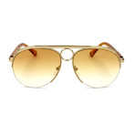 Women's CE152S 842 Sunglasses // Gold + Honey Gradient