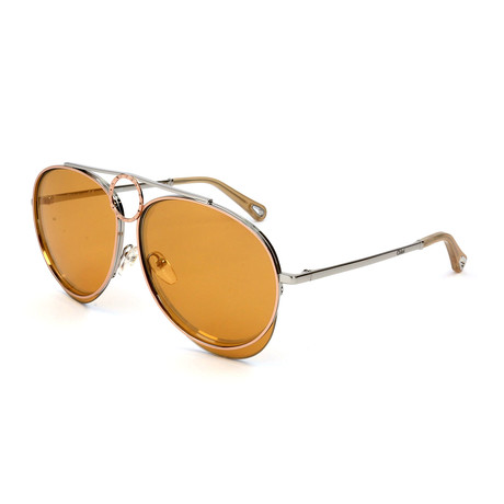 Women's CE144S 051 Sunglasses // Silver + Copper + Orange