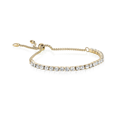 Steel Tennis Bracelet (Yellow)