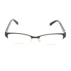 Women's JC128 16K Optical Frames // Black + Gold