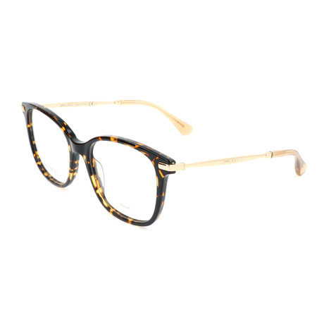 Women's JC195 086 Optical Frames // Dark Havana + Gold