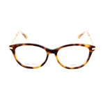 Women's JC186/F 14B Optical Frames // Havana + Gold