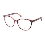 Women's JC139 LX9 Optical Frames // Striped Red Glitter