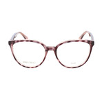 Women's JC139 LX9 Optical Frames // Striped Red Glitter