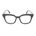 Women's JC176 18R Optical Frames // Dark Gray + Gray Glitter