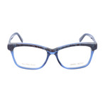 Women's JC98 8ZV Optical Frames // Blue Python + Blue