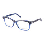 Women's JC98 8ZV Optical Frames // Blue Python + Blue