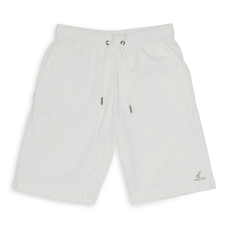 Men's Poolside Shorts // White (S)