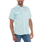 Men's Lanai Shirt // Light Aqua (M)