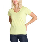 Women's Vanessa V-Neck T-Shirt // Pale Green (S)