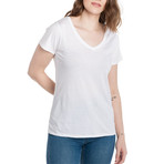 Women's Vanessa V-Neck T-Shirt // White (XS)