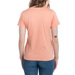 Women's Vanessa V-Neck T-Shirt // Carnation (M)