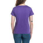 Women's Vanessa V-Neck T-Shirt // Purple (S)