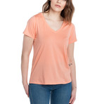 Women's Vanessa V-Neck T-Shirt // Carnation (M)