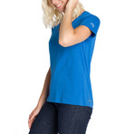Women's Vanessa V-Neck T-Shirt // Azure (L)