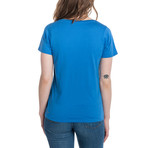 Women's Vanessa V-Neck T-Shirt // Azure (L)