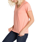 Women's Vanessa V-Neck T-Shirt // Carnation (M)