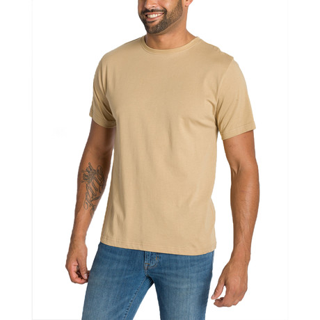 Men's Tourist T-Shirt // Khaki (S)