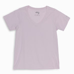 Women's Vanessa V-Neck T-Shirt // Lavender Fog (XS)