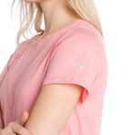 Women's Vanessa V-Neck T-Shirt // Peony (L)