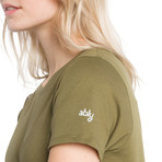 Women's Vanessa V-Neck T-Shirt // Burnt Olive (S)