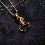 Scorpion // Keyring // Brass