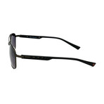 Men's TL317S S02 Polarized Sunglasses // Gunmetal + Silver