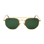 Men's TL331S S01 Polarized Sunglasses // Gold + Green
