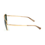 Men's TL904S S01 Polarized Sunglasses // Gold + Green