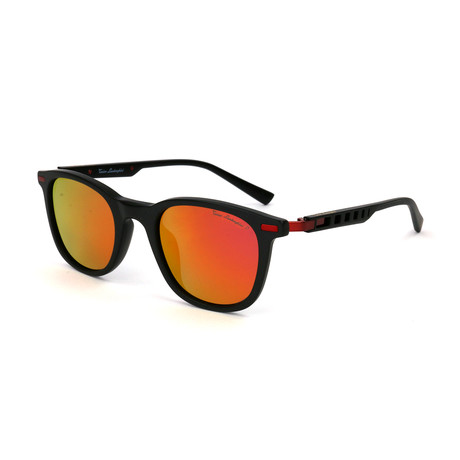Men's TL310S S01 Polarized Sunglasses // Black + Red