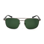 Men's TL317S S03 Polarized Sunglasses // Palladium + Green