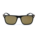 Men's TL911S S01 Polarized Sunglasses // Black + Gold