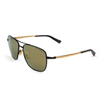 Men's TL904S S03 Polarized Sunglasses // Black + Gold