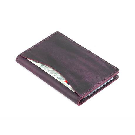 Credit Card Wallet // Purple