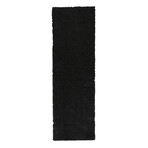 Faux Fur // Black Rug (2'W x 3'L)