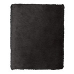 Faux Sheepskin // Gray Rug (2'W x 3'L)