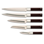 Absolu 5-Piece Kitchen Knife Set (ABS (Polymer) Handle)