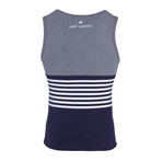 Theo Men's Tank // Blue (Small)