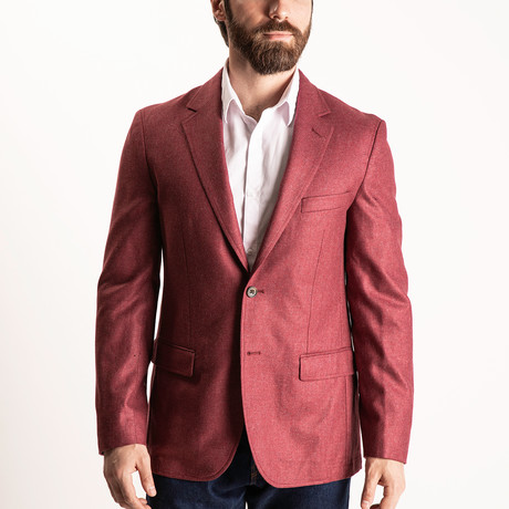 Zappa Deconstructed + Unlined Sport Coat // Raspberry (US: 36S)