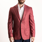 Zappa Deconstructed + Unlined Sport Coat // Raspberry (US: 42R)