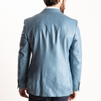 Zito 1/2 Canvas + Fully Lined Sport Coat // Ice Blue (US: 38R)