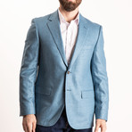 Zito 1/2 Canvas + Fully Lined Sport Coat // Ice Blue (US: 38R)