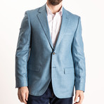 Zappa Deconstructed + Unlined Sport Coat // Ice Blue (US: 38R)