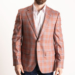 Zito 1/2 Canvas + Fully Lined Sport Coat // Melon (US: 38R)