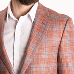 Zito 1/2 Canvas + Fully Lined Sport Coat // Melon (US: 38R)