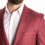 Zappa Deconstructed + Unlined Sport Coat // Raspberry (US: 42R)