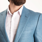 Zappa Deconstructed + Unlined Sport Coat // Ice Blue (US: 38R)