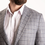 Zappa Deconstructed + Unlined Sport Coat // Light Wedgewood (US: 36S)